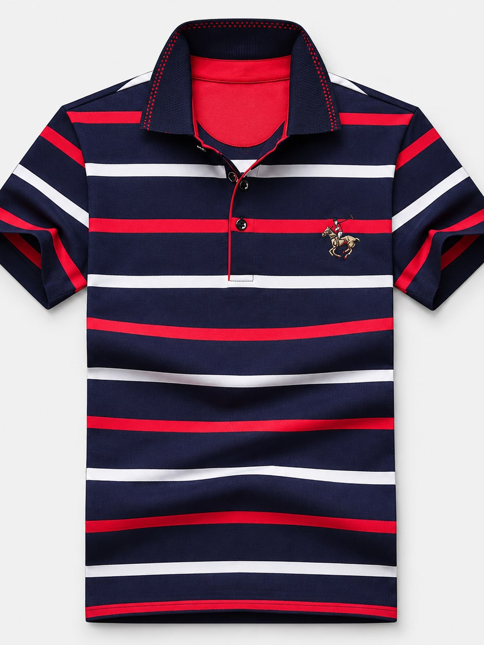 Striped Polo Shirt