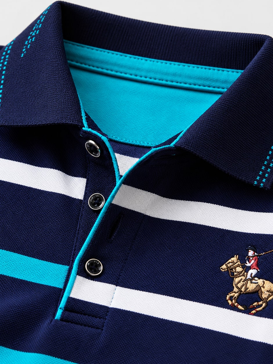 Striped Polo Shirt