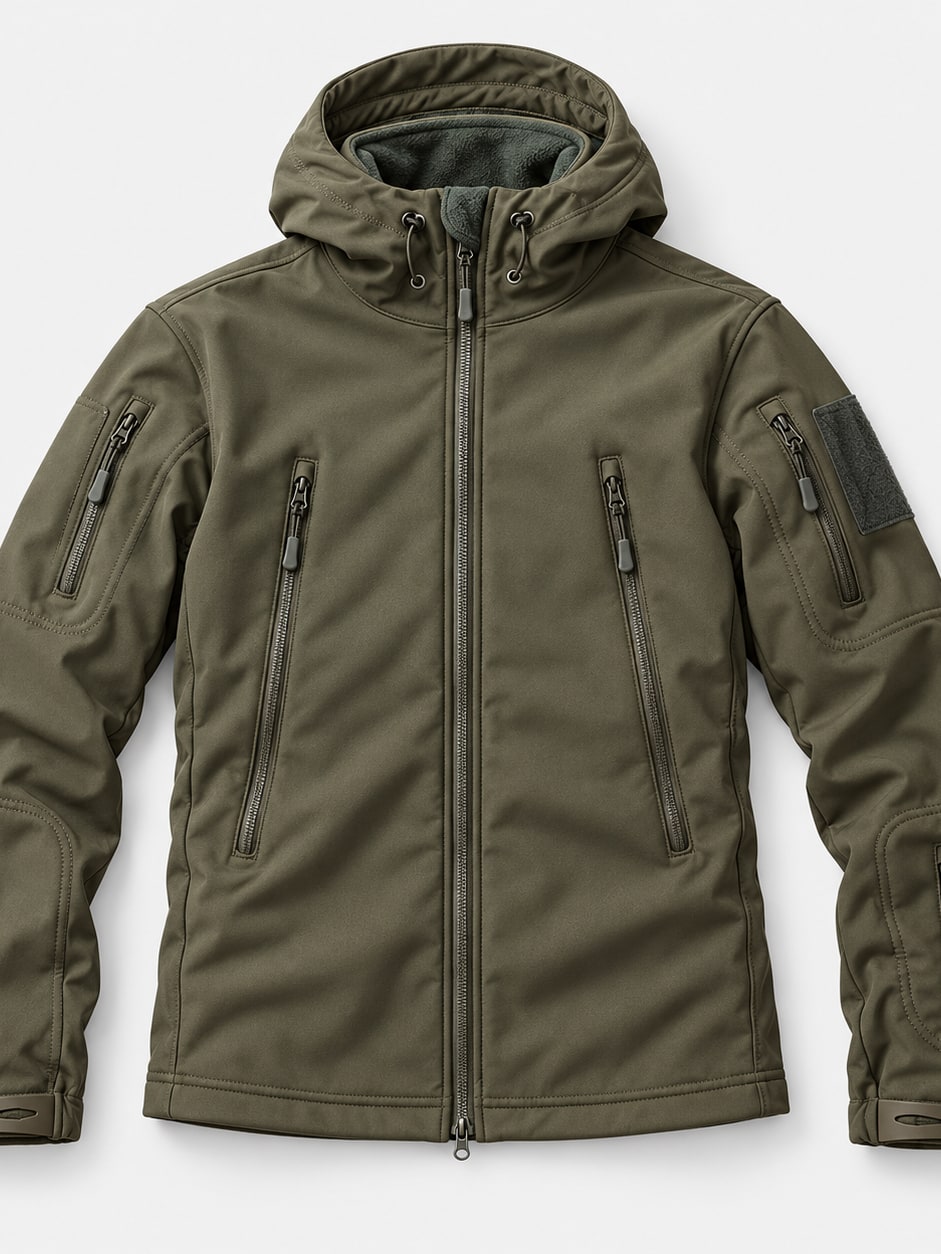 Soft Shell Tactical Hooded Jacket
