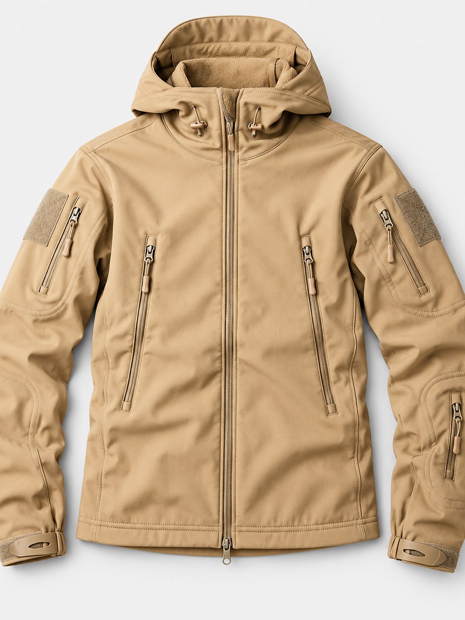 Soft Shell Tactical Hooded Jacket