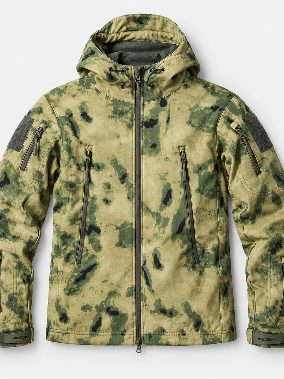 Soft Shell Tactical Hooded Jacket
