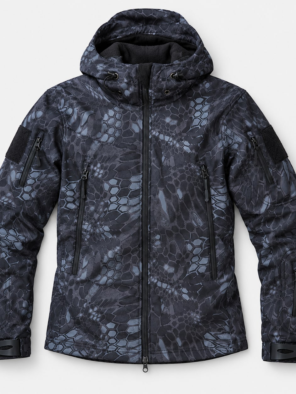 Soft Shell Tactical Hooded Jacket