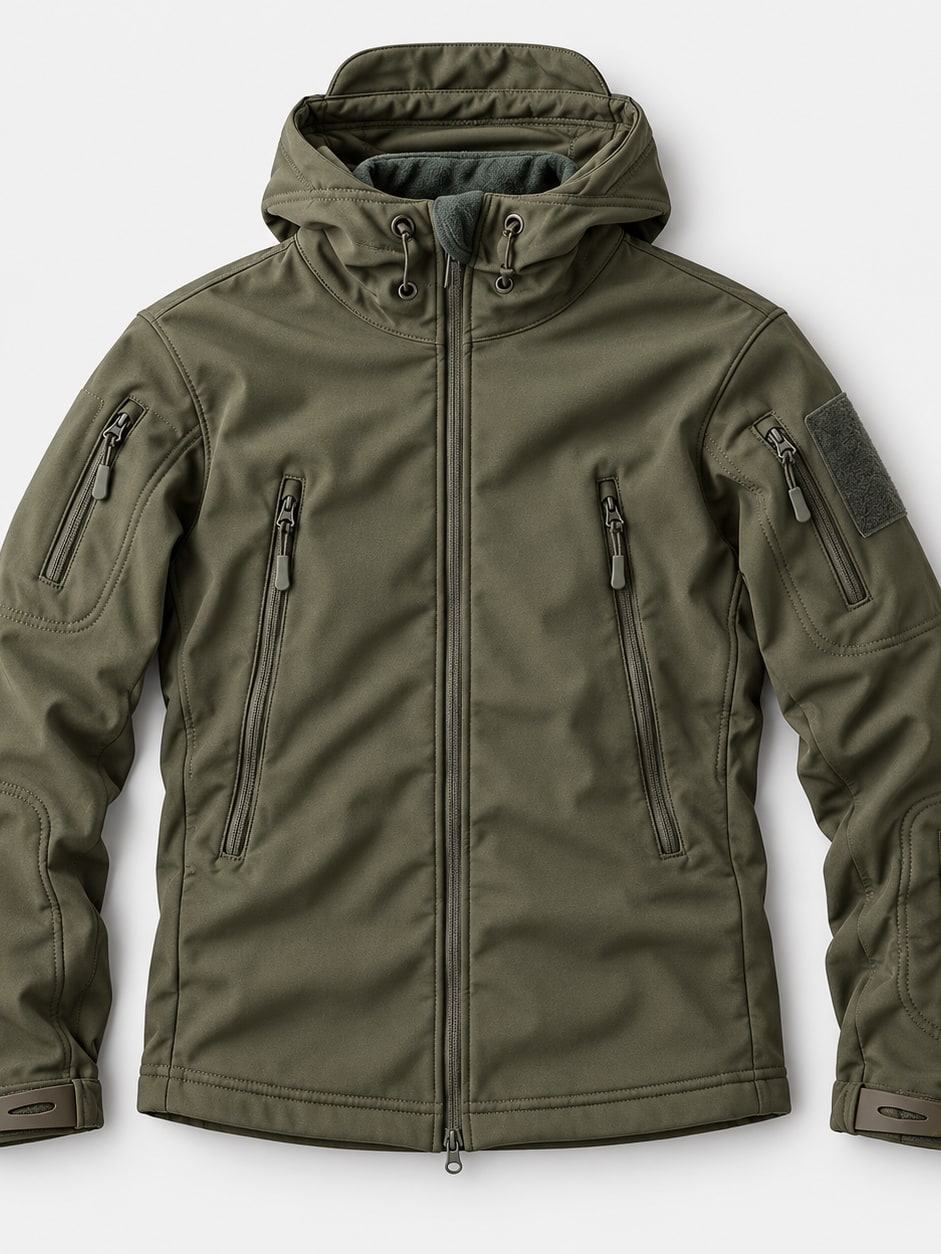 Soft Shell Tactical Hooded Jacket