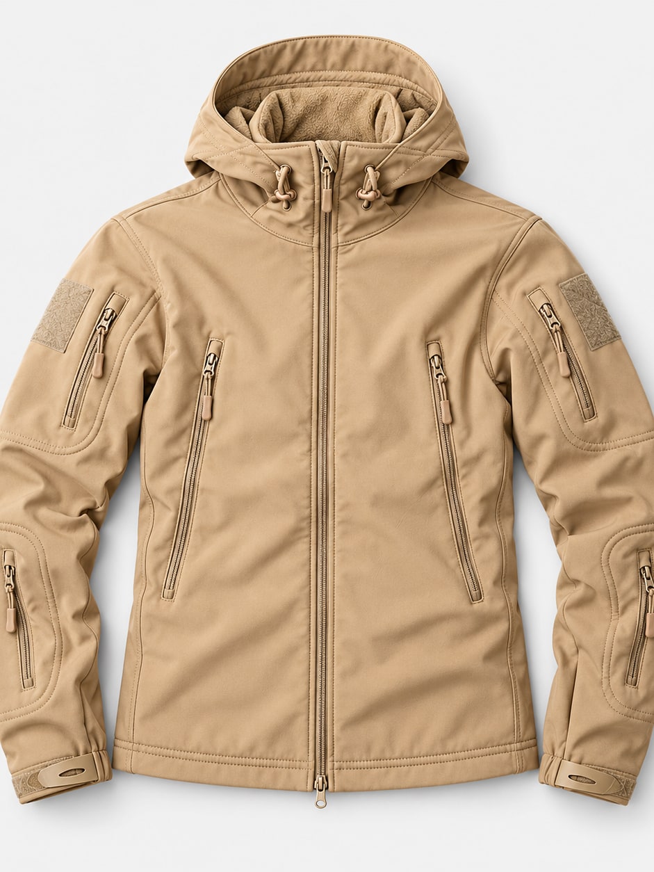 Soft Shell Tactical Hooded Jacket