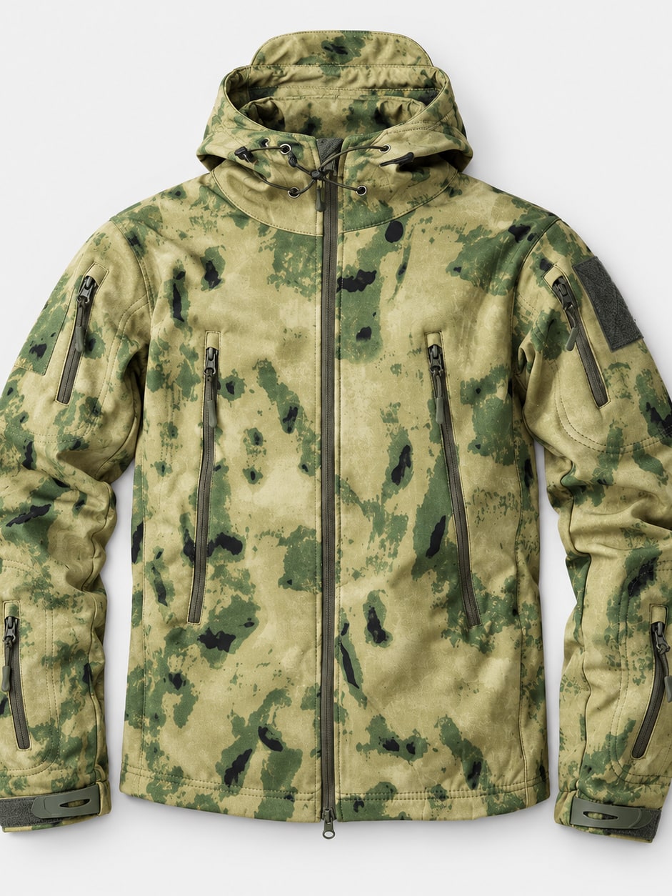 Soft Shell Tactical Hooded Jacket