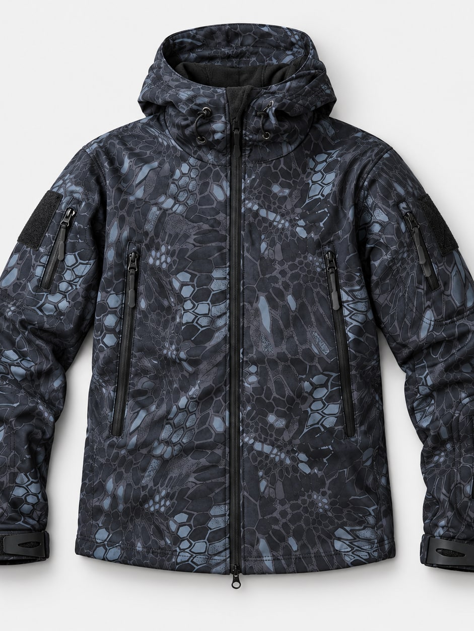 Soft Shell Tactical Hooded Jacket