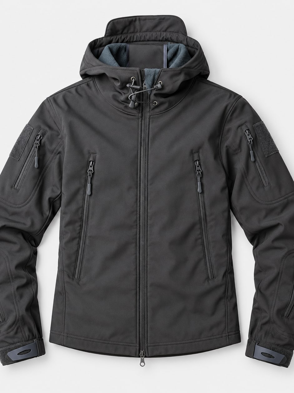 Soft Shell Tactical Hooded Jacket