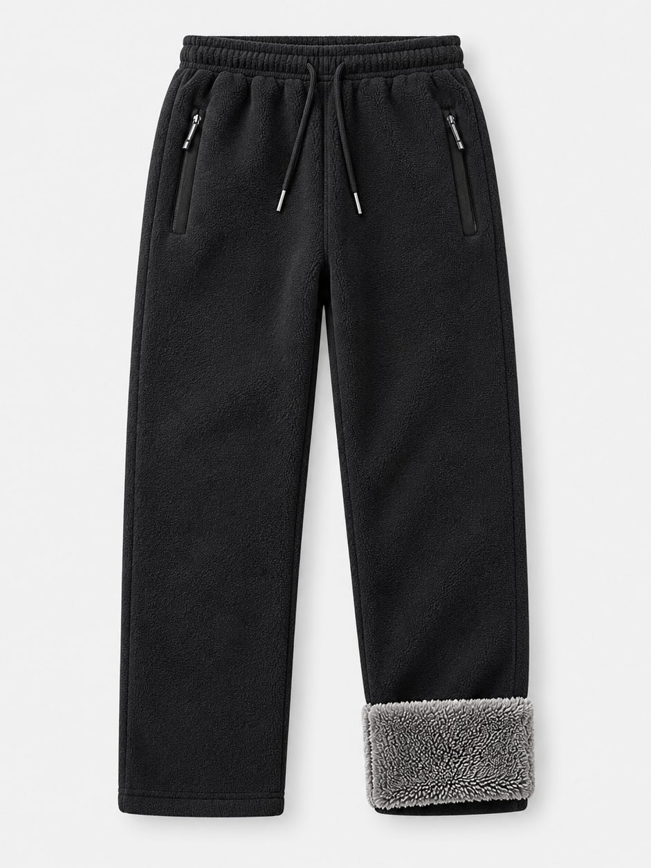 Fleece Lined Drawstring Sweatpants