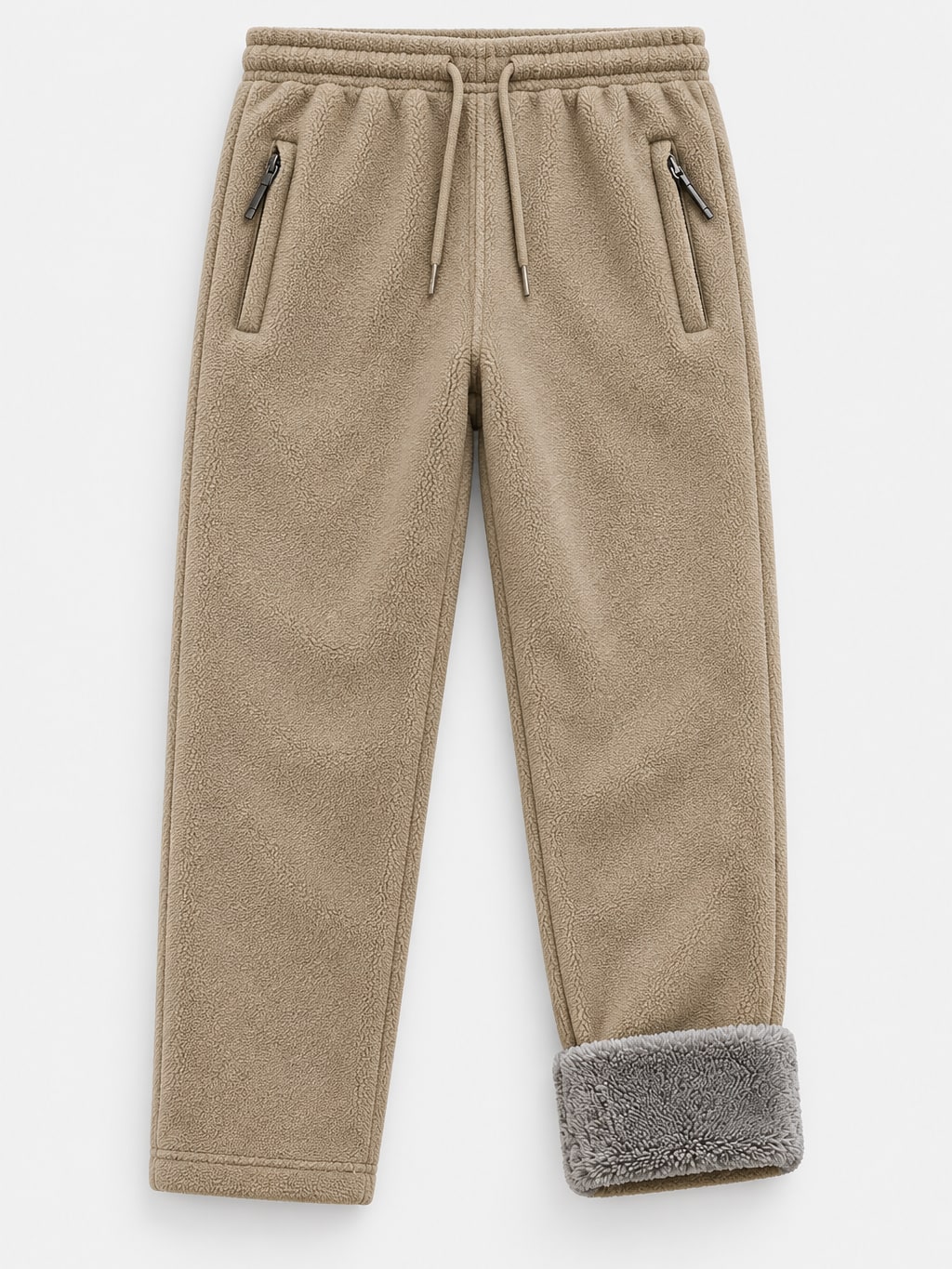 Fleece Lined Drawstring Sweatpants