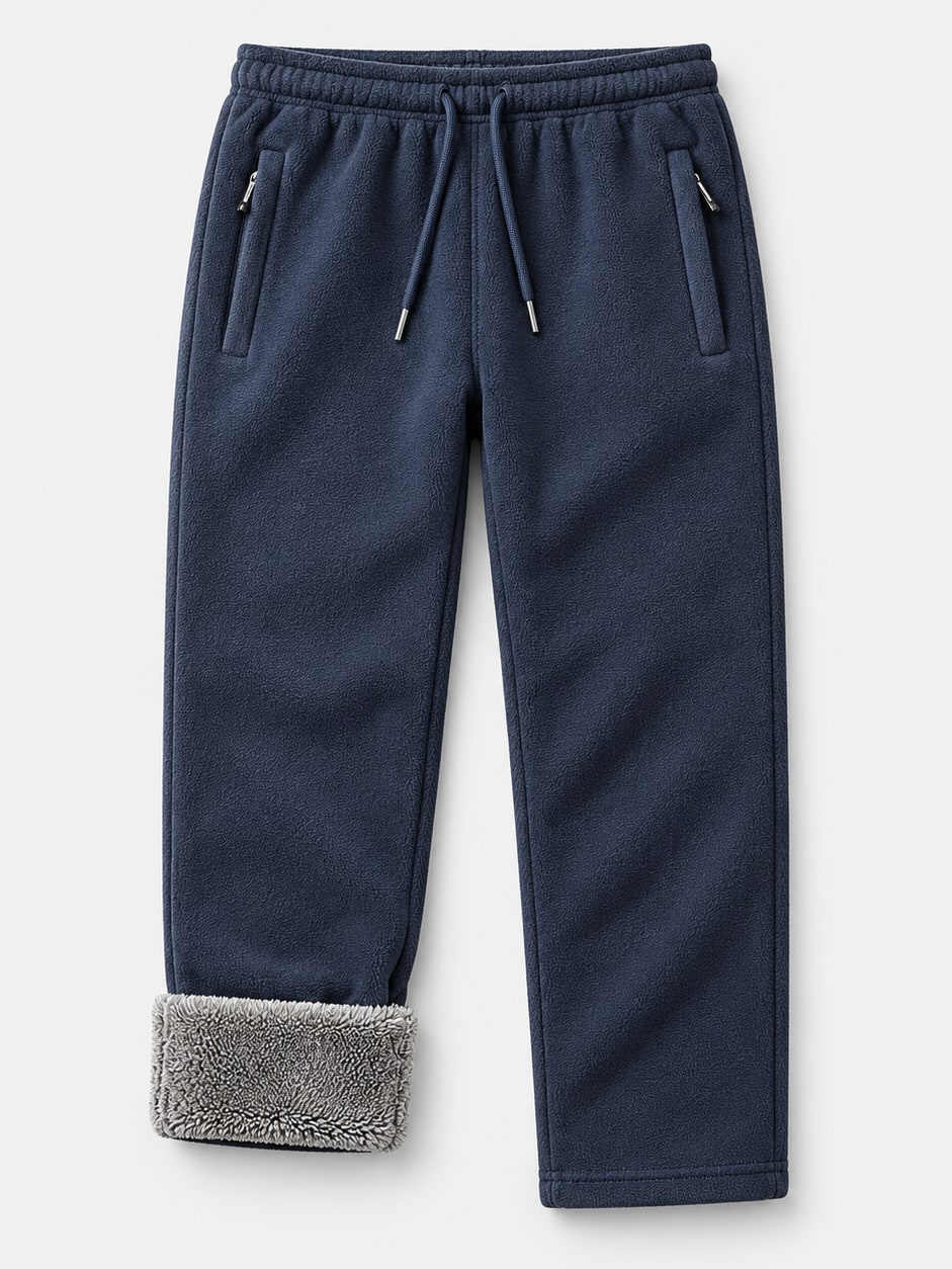 Fleece Lined Drawstring Sweatpants