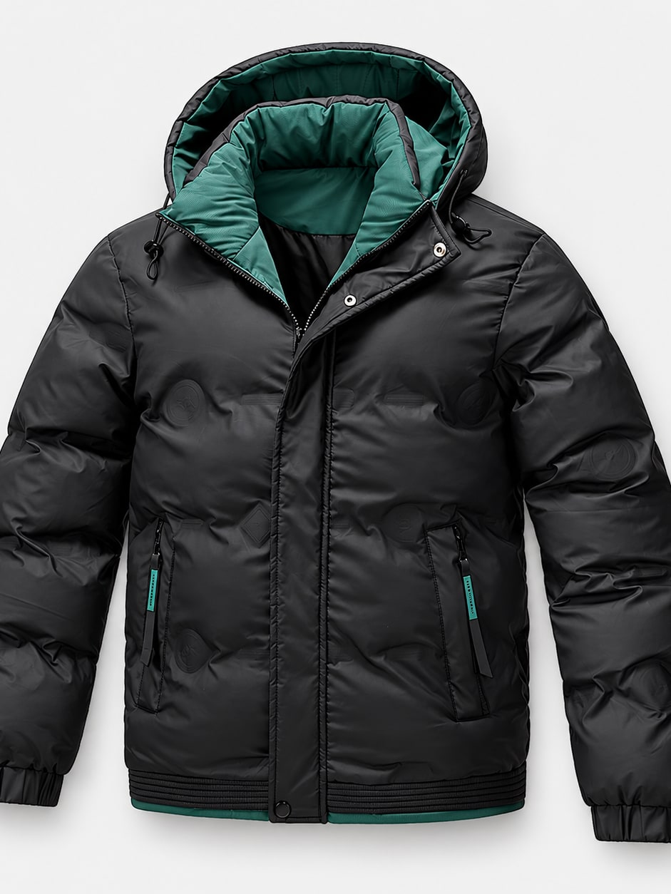 Padded Hooded Winter Parka