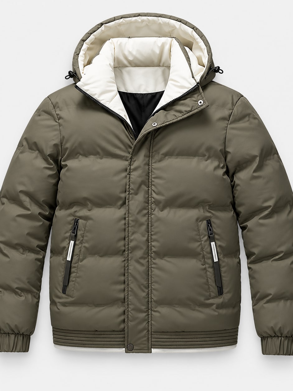 Padded Hooded Winter Parka