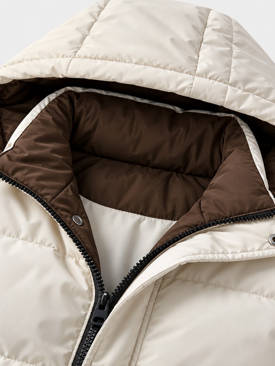 Padded Hooded Winter Parka