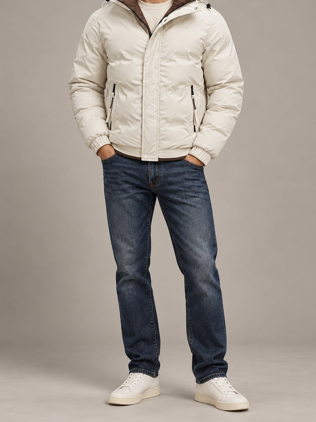 Padded Hooded Winter Parka