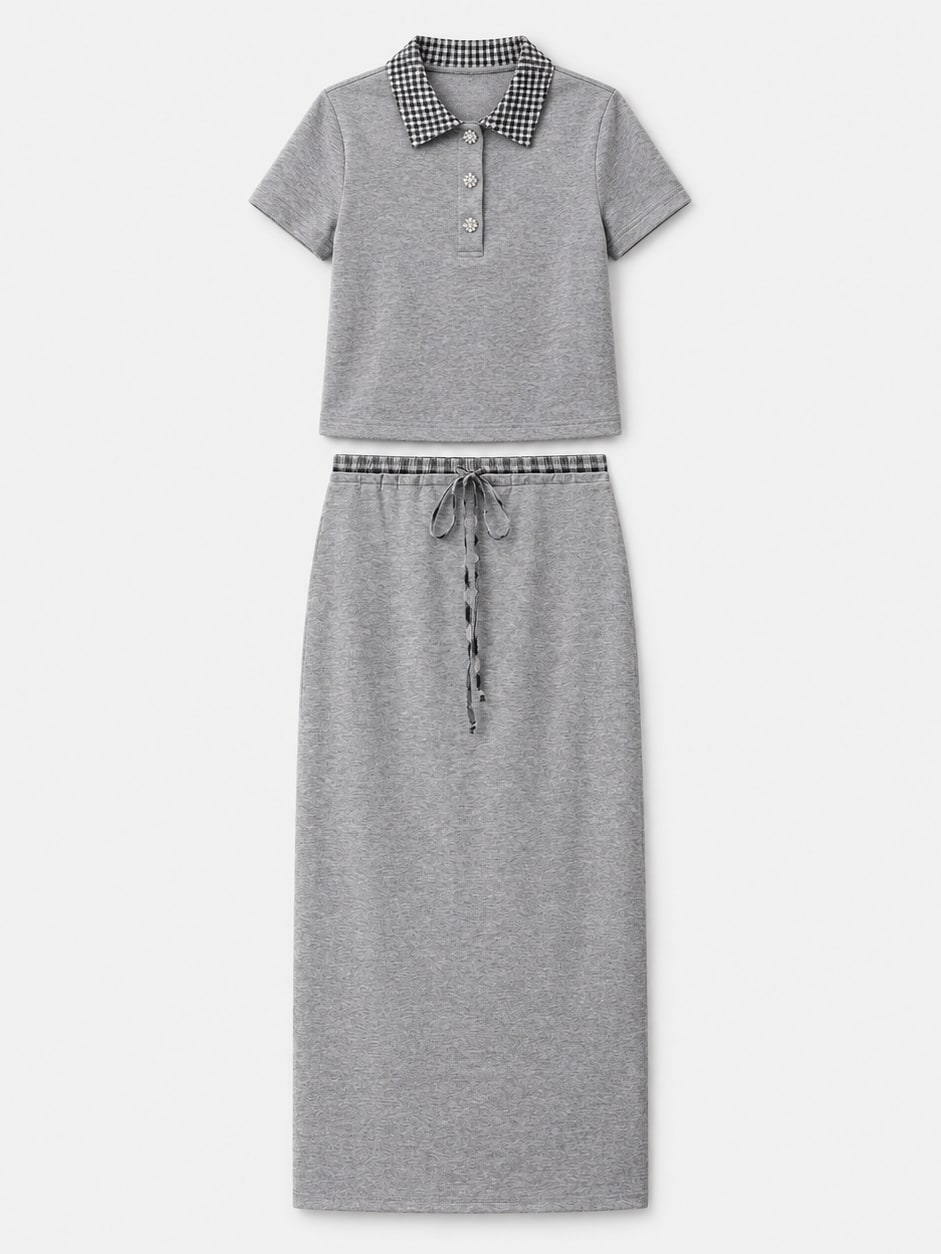Polo Skirt Set