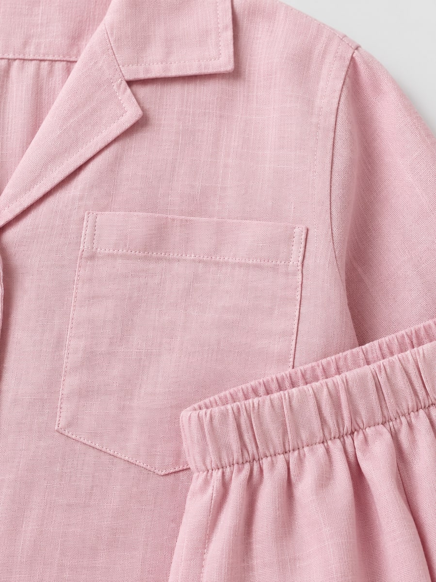 Linen Shirt And Trousers Set