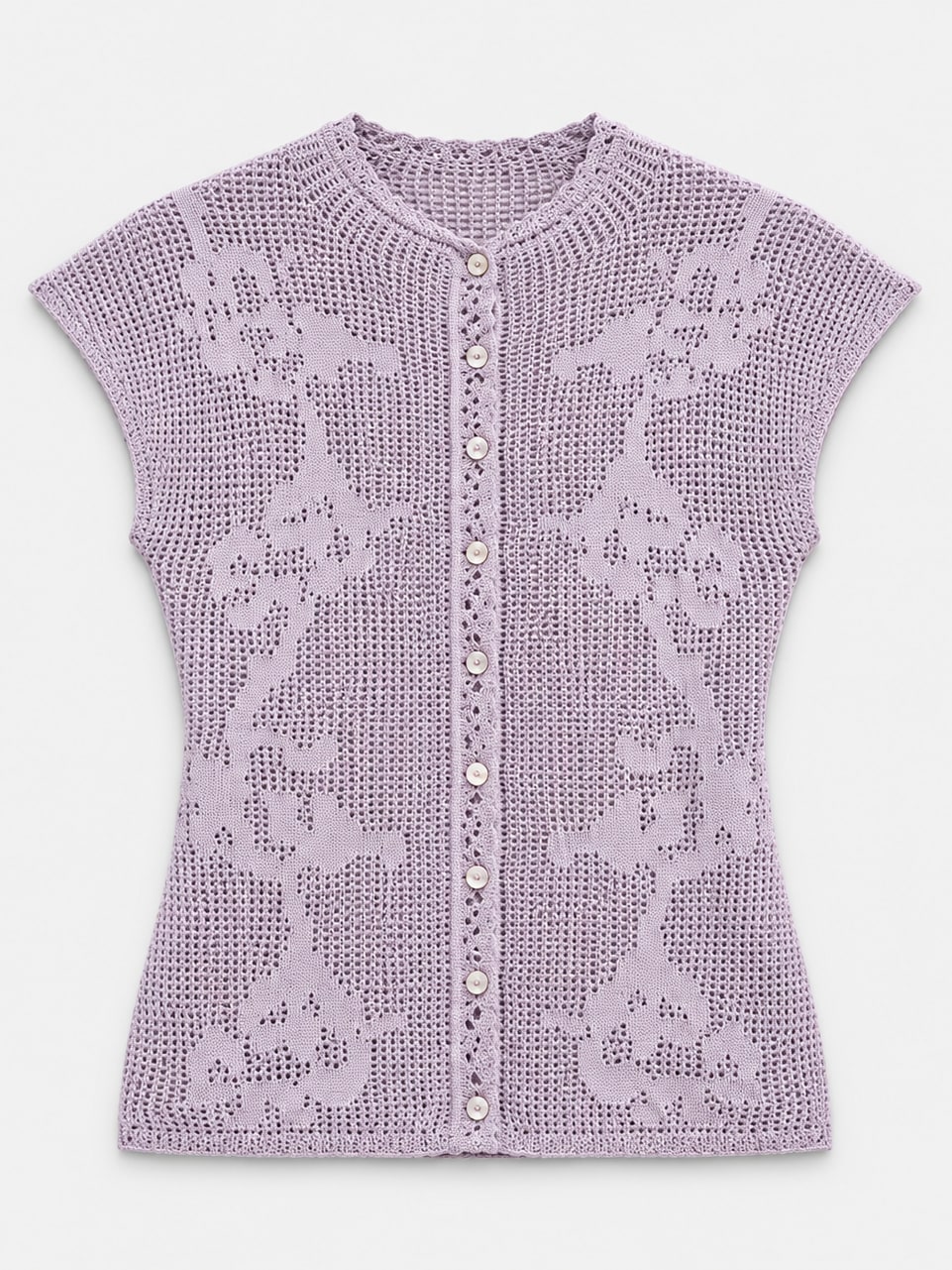 Hollow Knit Vest
