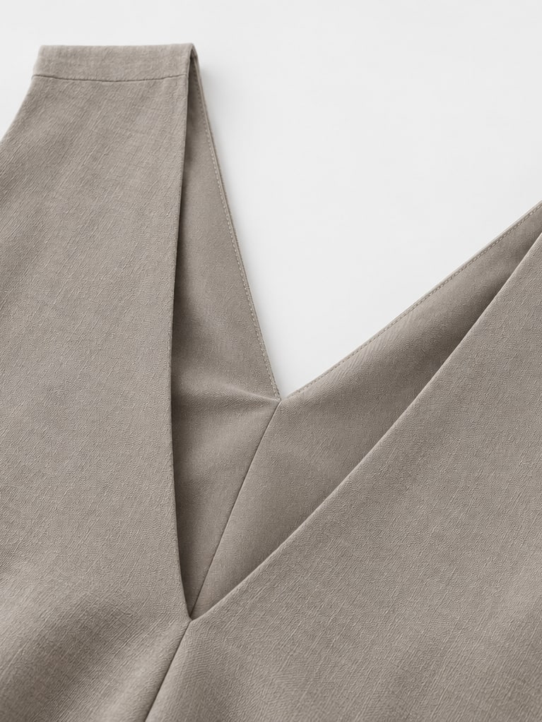 Minimalist Balloon Hem Dress