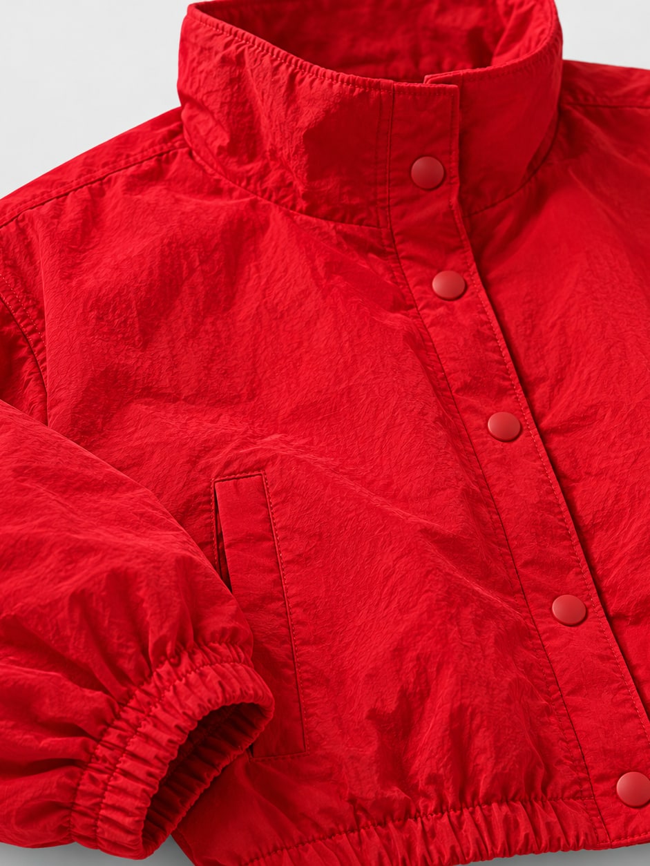 Stand Collar Bomber Jacket